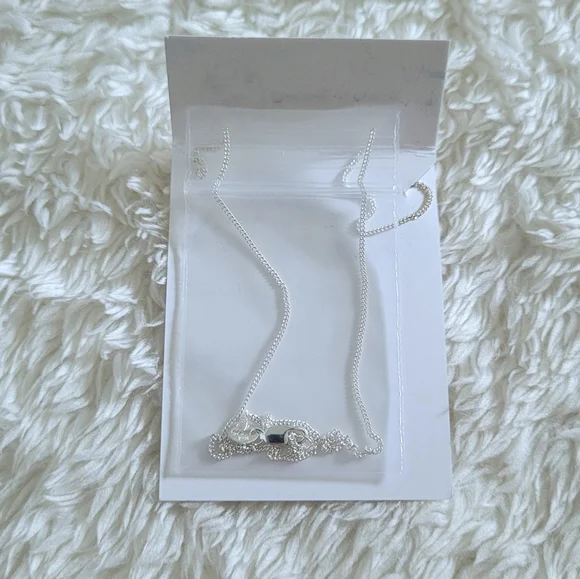 Bonny Jewelry Silver🤍 Owl🦉 Pendant Necklace - NIB - Picture 7 of 16